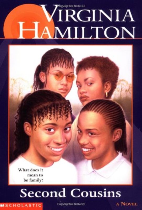 Book cover for "Second Cousins" by Virginia Hamilton