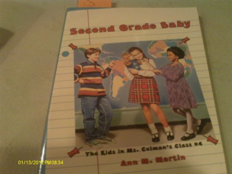 Book cover for "Second Grade Baby" by Ann M Martin