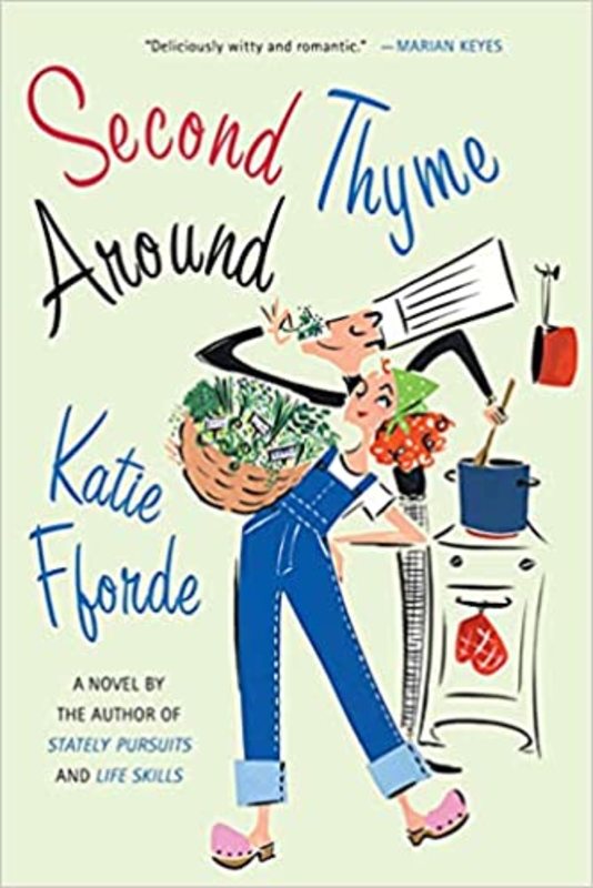 Book cover for "Second Thyme Around" by Katie Fforde