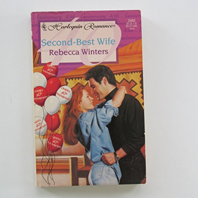 Book cover for "Second-Best Wife" by Rebecca Winters