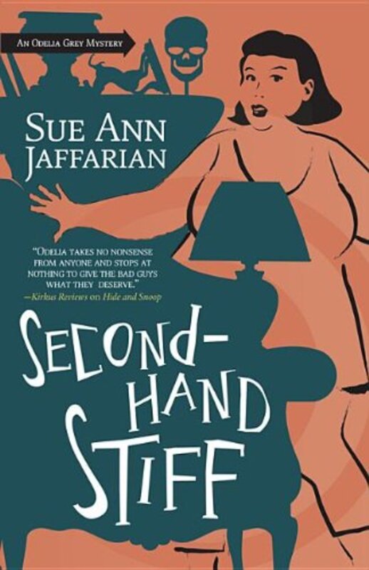 Book cover for "Secondhand Stiff" by Sue Ann Jaffarian