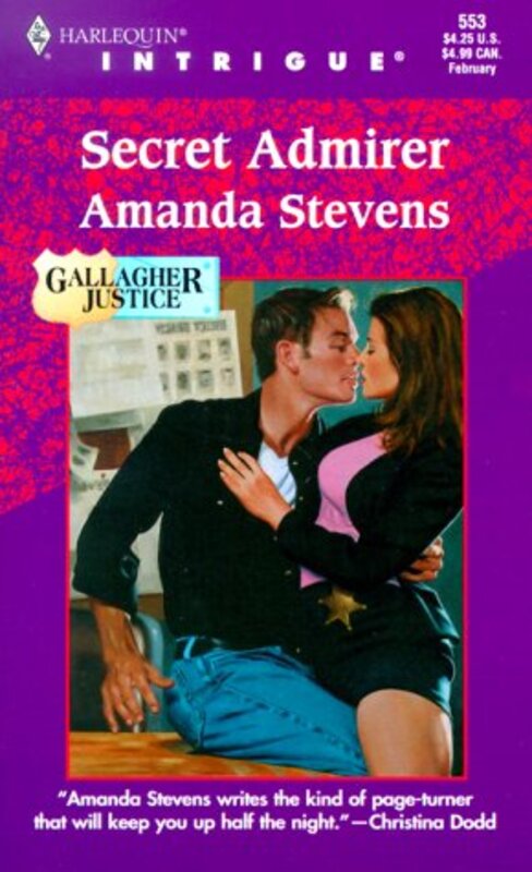 Book cover for "Secret Admirer" by Amanda Stevens