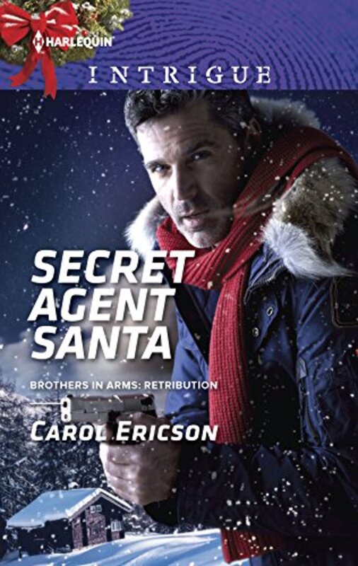 Book cover for "Secret Agent Santa" by Carol Ericson