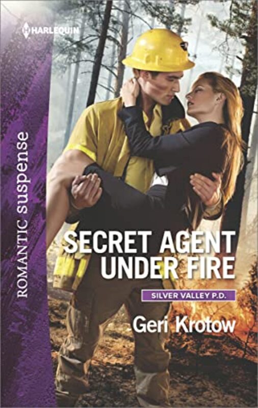 Book cover for "Secret Agent Under Fire" by Geri Krotow