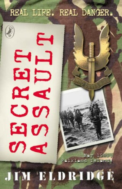 Book cover for "Secret Assault: SAS" by Jim Eldridge