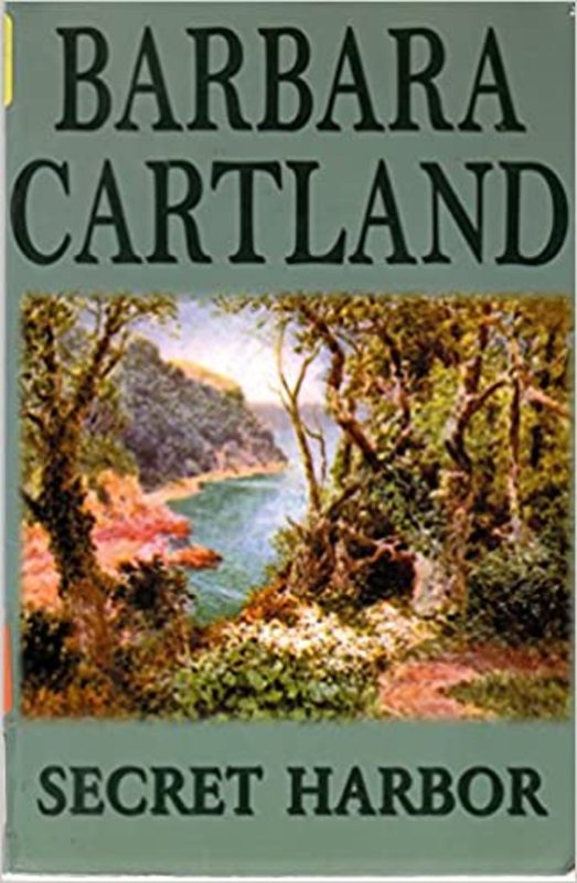 Book cover for "Secret Harbor" by Barbara Cartland
