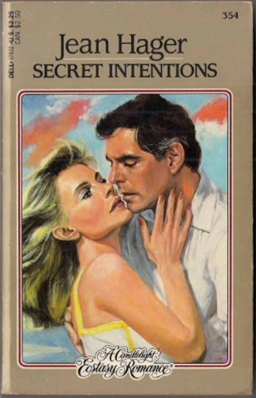 Book cover for "Secret Intentions" by Jean Hager