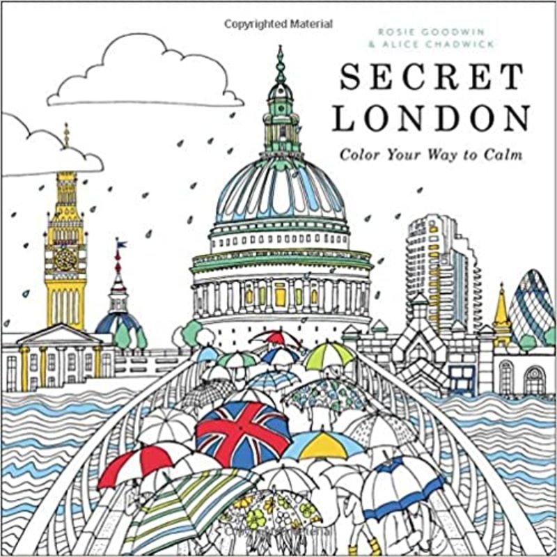 Book cover for "Secret London" by Rosie Goodwin