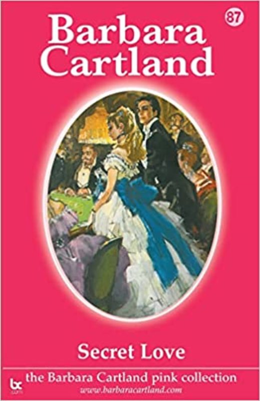 Book cover for "Secret Love" by Barbara Cartland