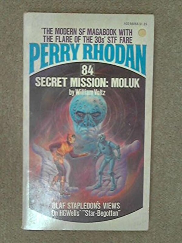Book cover for "Secret Mission: Moluk" by Kurt Brand