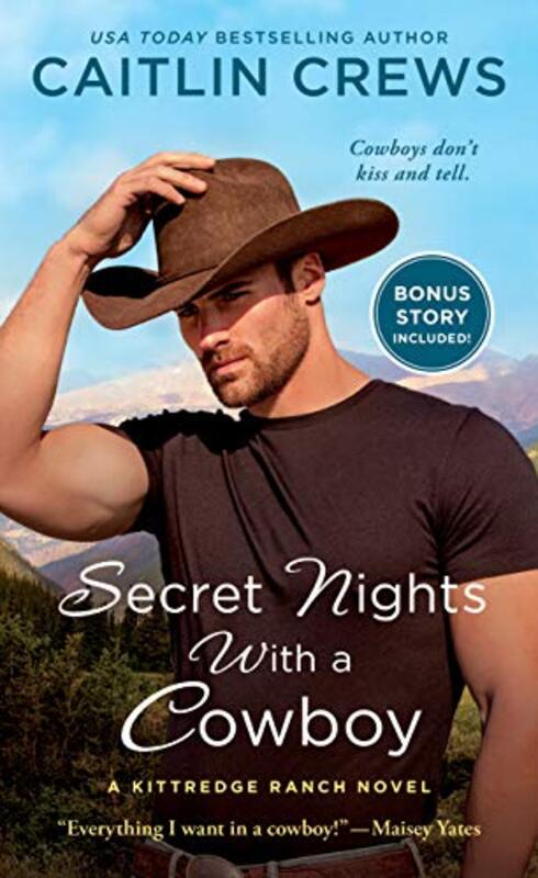 Book cover for "Secret Nights with a Cowboy" by Caitlin Crews