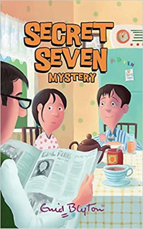 Book cover for "Secret Seven Mystery" by Enid Blyton