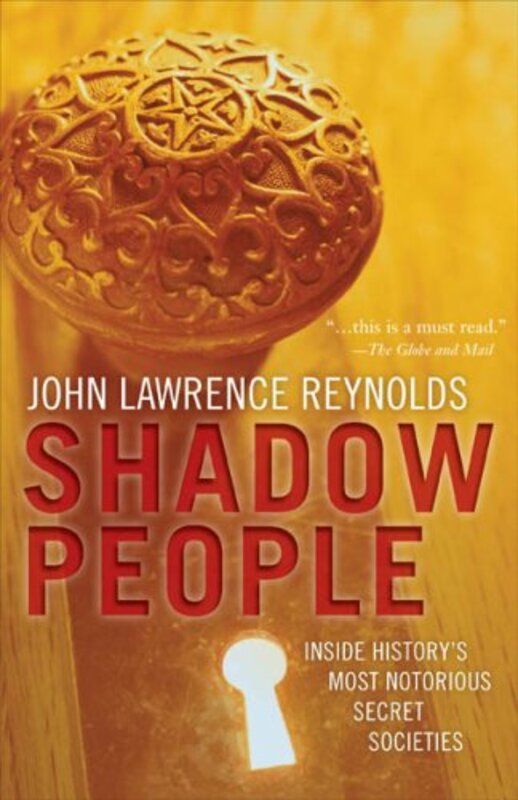 Book cover for "Secret Societies / Shadow People" by John Lawrence Reynolds