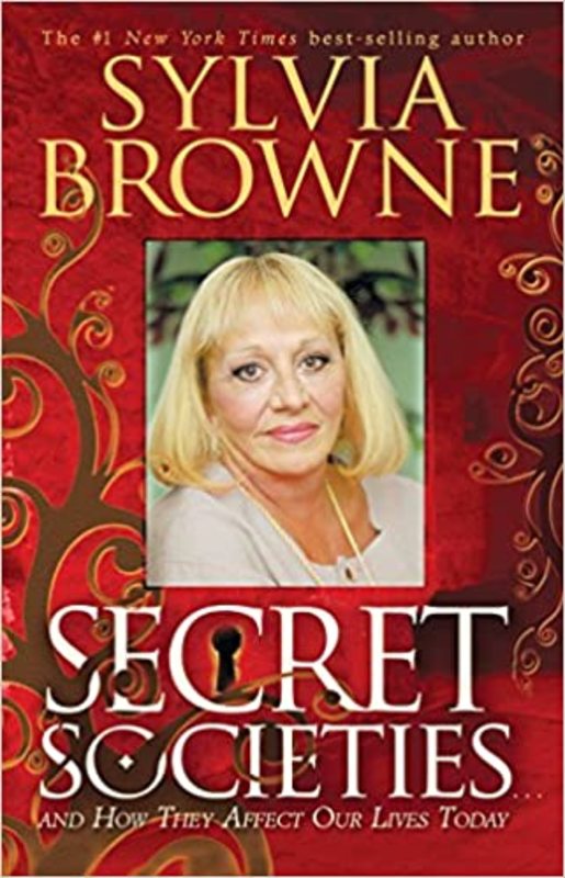 Book cover for "Secret Societies" by Sylvia Browne