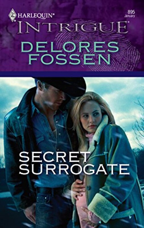 Book cover for "Secret Surrogate" by Delores Fossen