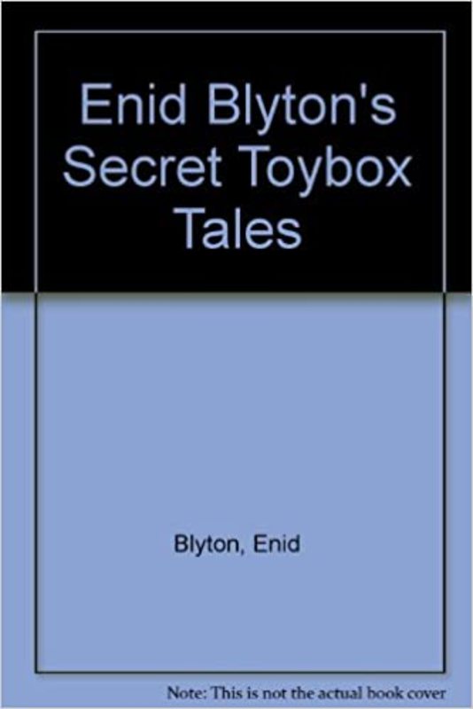 Book cover for "Secret Toybox Tales" by Enid Blyton