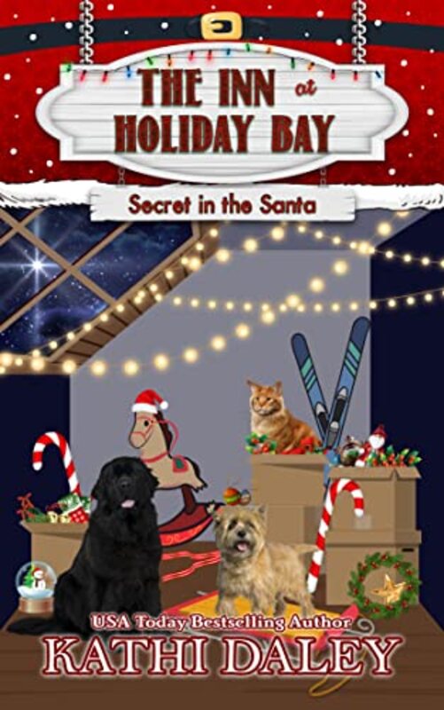 Book cover for "Secret in the Santa" by Kathi Daley