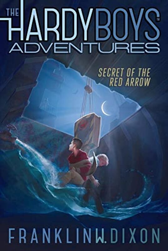 Book cover for "Secret of the Red Arrow" by Franklin W Dixon