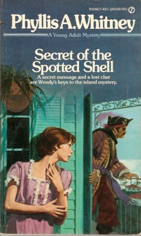 Book cover for "Secret of the Spotted Shell" by Phyllis A Whitney