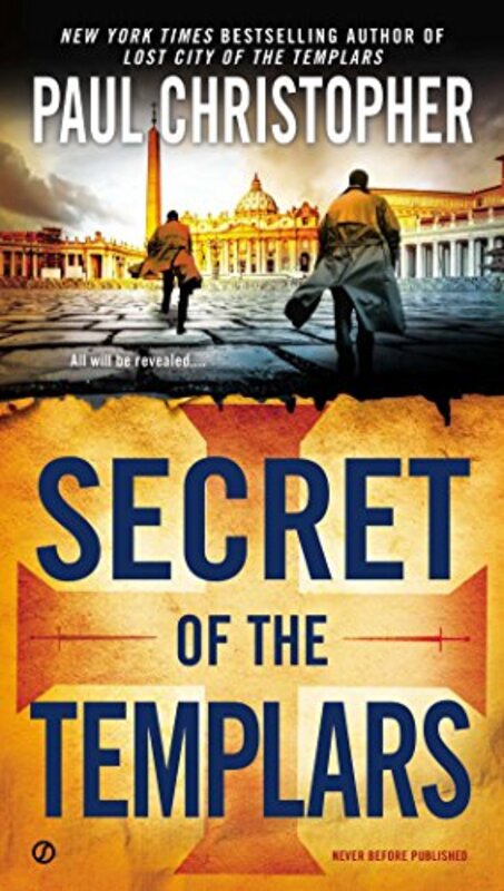 Book cover for "Secret of the Templars" by Paul Christopher