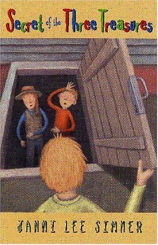Book cover for "Secret of the Three Treasures" by Janni Lee Simner