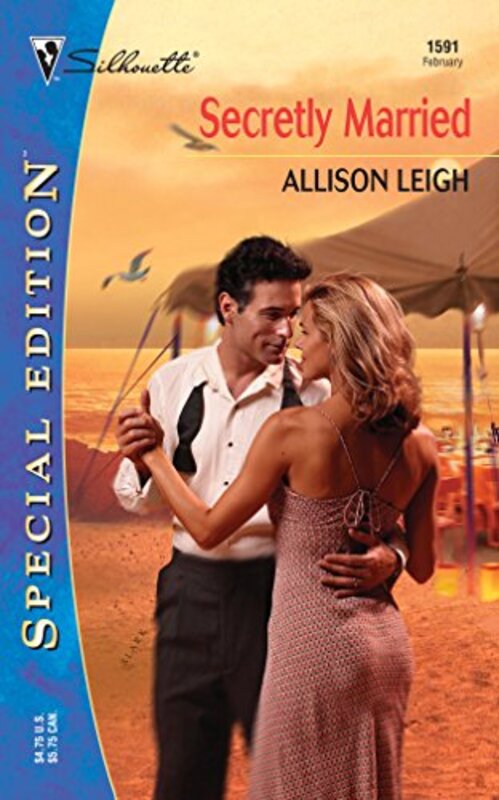 Book cover for "Secretly Married" by Allison Leigh