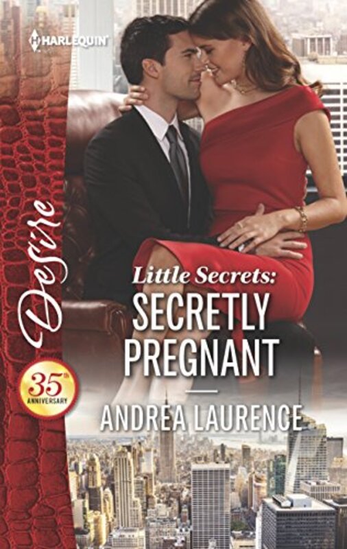 Book cover for "Secretly Pregnant" by Andrea Laurence