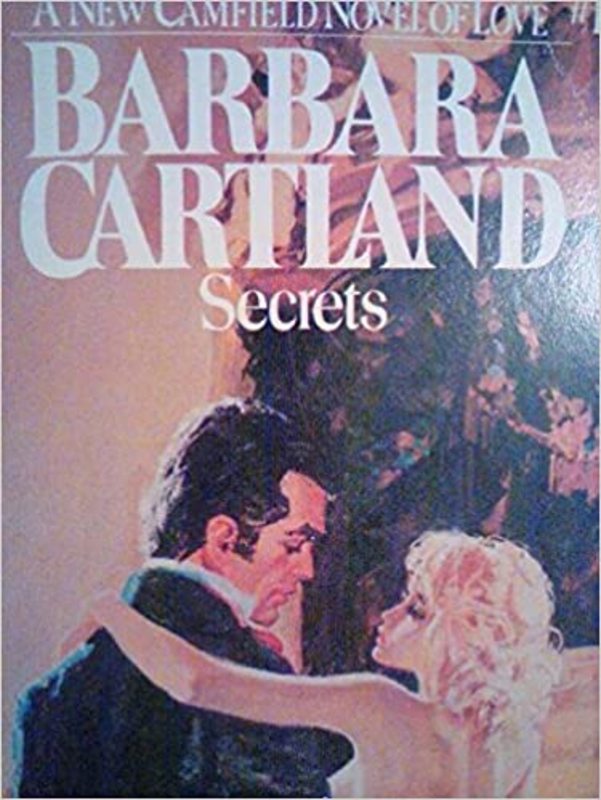 Book cover for "Secrets" by Barbara Cartland