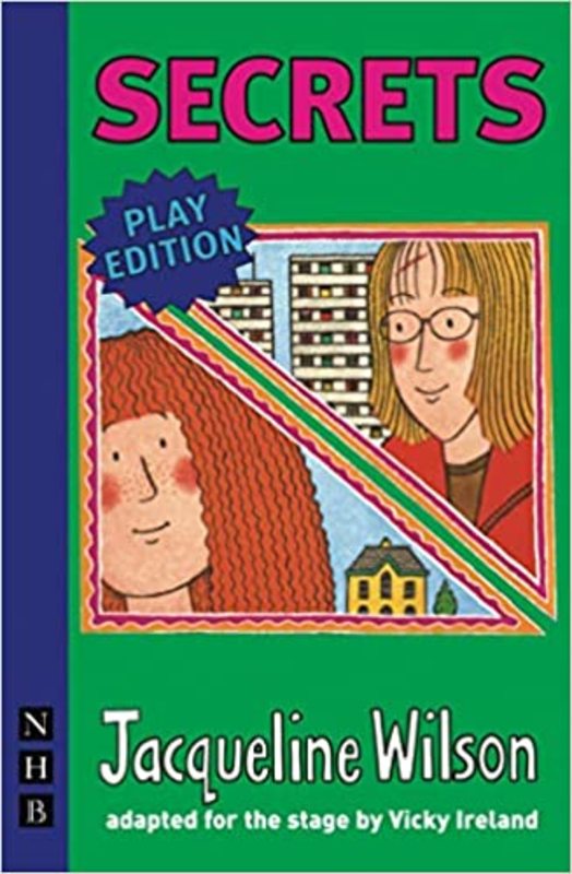 Book cover for "Secrets" by Jacqueline Wilson