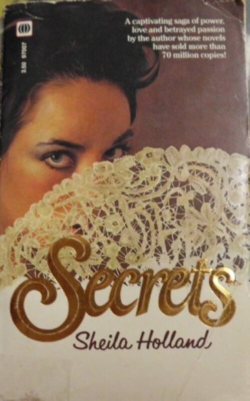 Book cover for "Secrets" by Charlotte Lamb