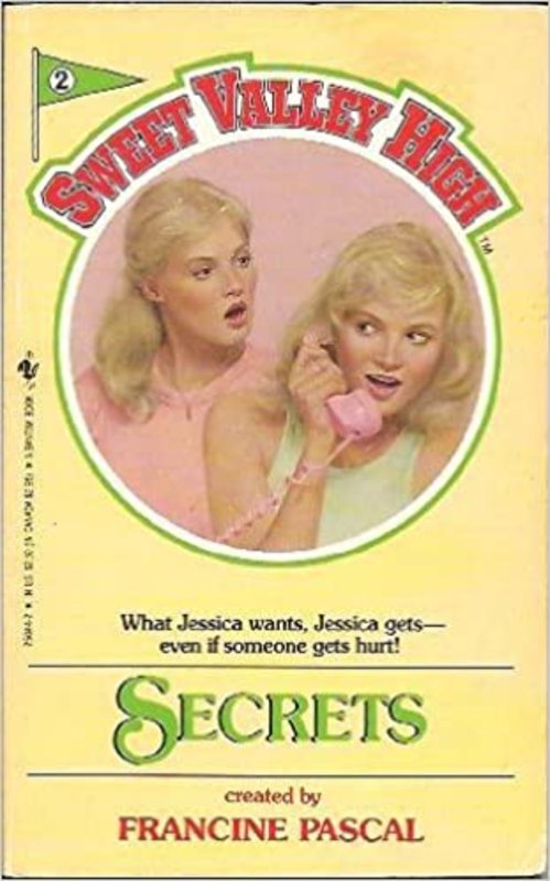 Book cover for "Secrets" by Francine Pascal