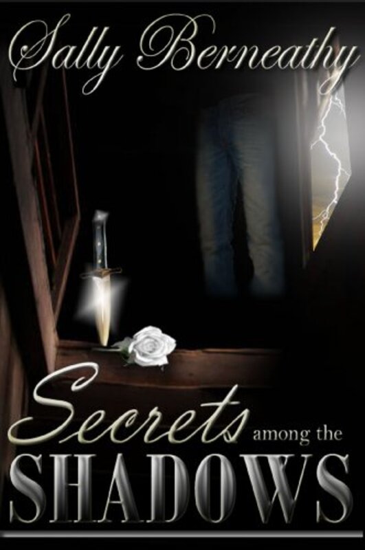 Book cover for "Secrets Among the Shadows" by Sally Bearneathy