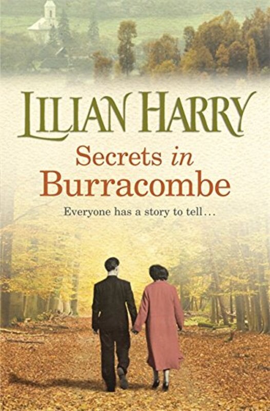 Book cover for "Secrets in Burracombe" by Lilian Harry