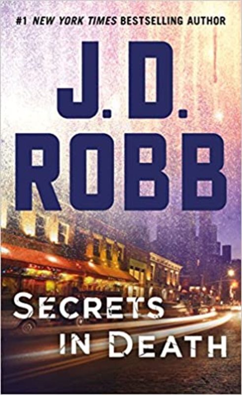 Book cover for "Secrets in Death" by JD Robb