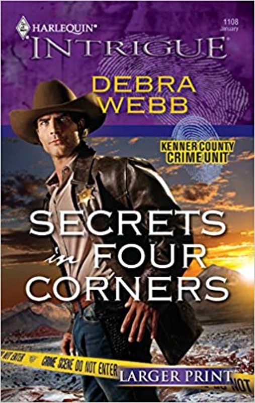 Book cover for "Secrets in Four Corners" by Debra Webb