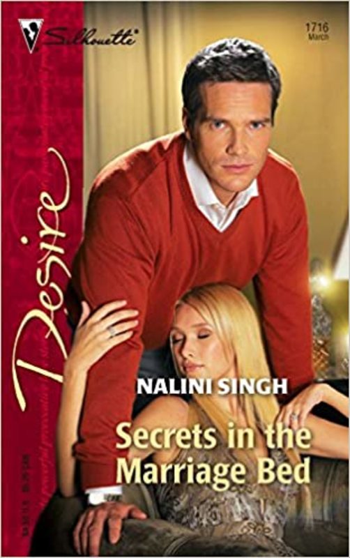 Book cover for "Secrets in the Marriage Bed" by Nalini Singh