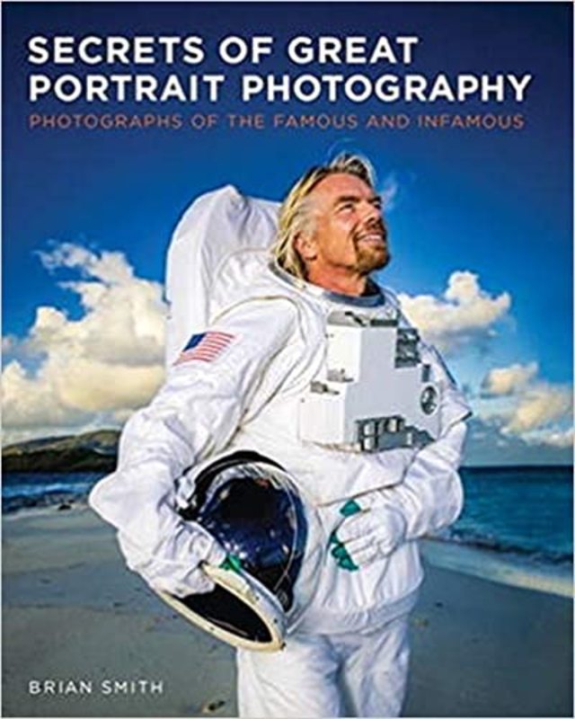 Book cover for "Secrets of Great Portrait Photography" by Brian Smith