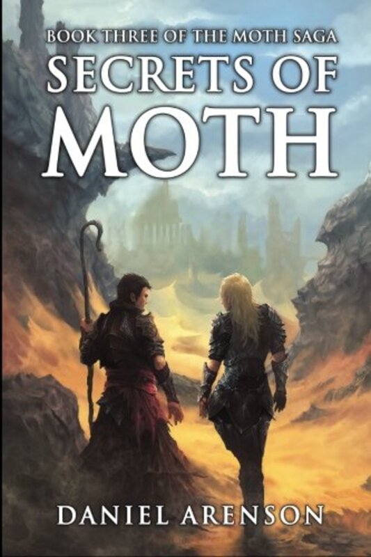 Book cover for "Secrets of Moth" by Daniel Arenson