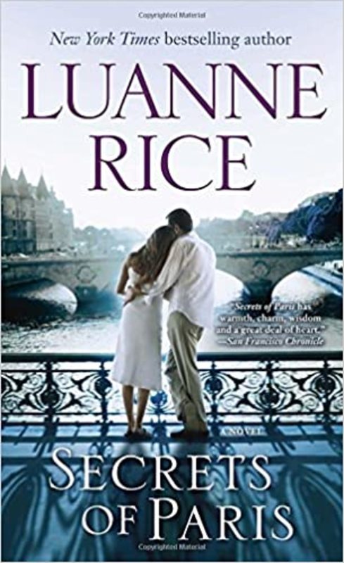 Book cover for "Secrets of Paris" by Luanne Rice