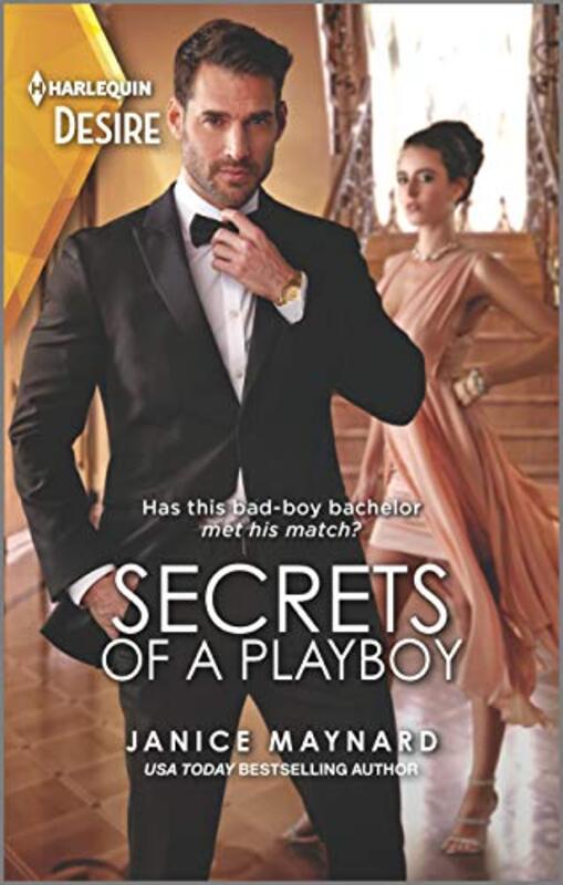 Book cover for "Secrets of a Playboy" by Janice Maynard