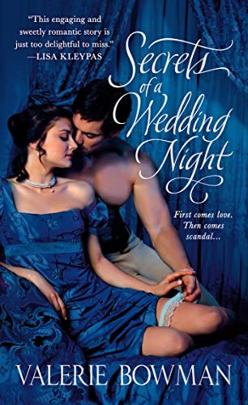 Book cover for "Secrets of a Wedding Night" by Valerie Bowman