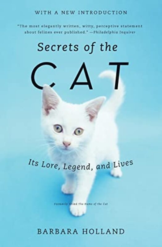Book cover for "Secrets of the Cat / The Name of the Cat" by Barbara Holland