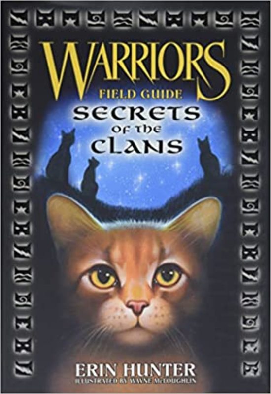 Book cover for "Secrets of the Clans" by Erin Hunter