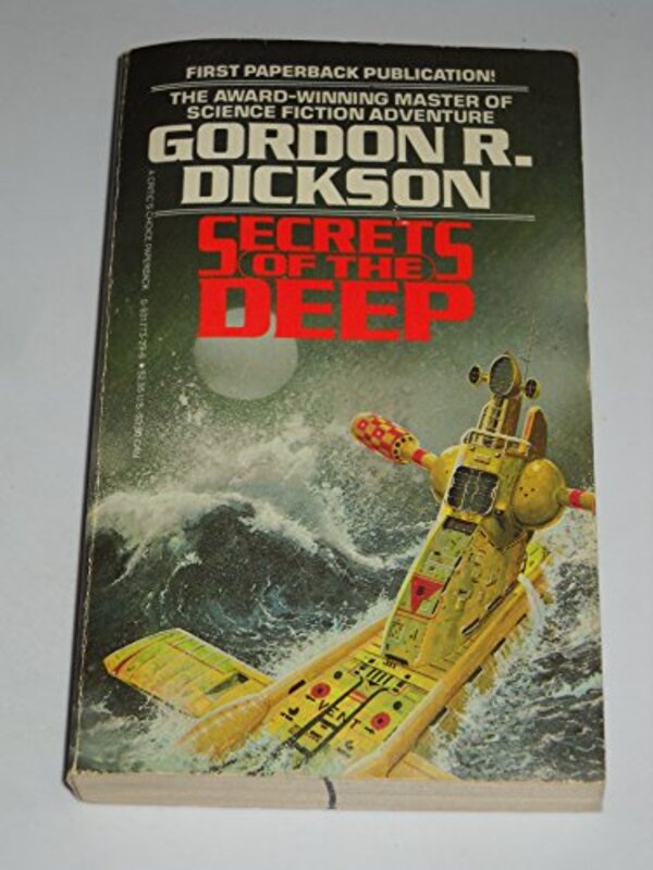 Book cover for "Secrets of the Deep" by Gordon R Dickson