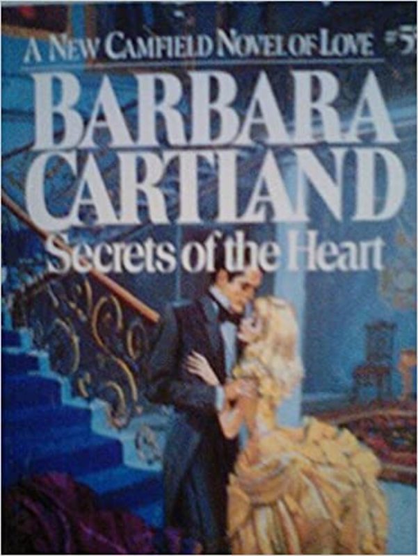 Book cover for "Secrets of the Heart" by Barbara Cartland