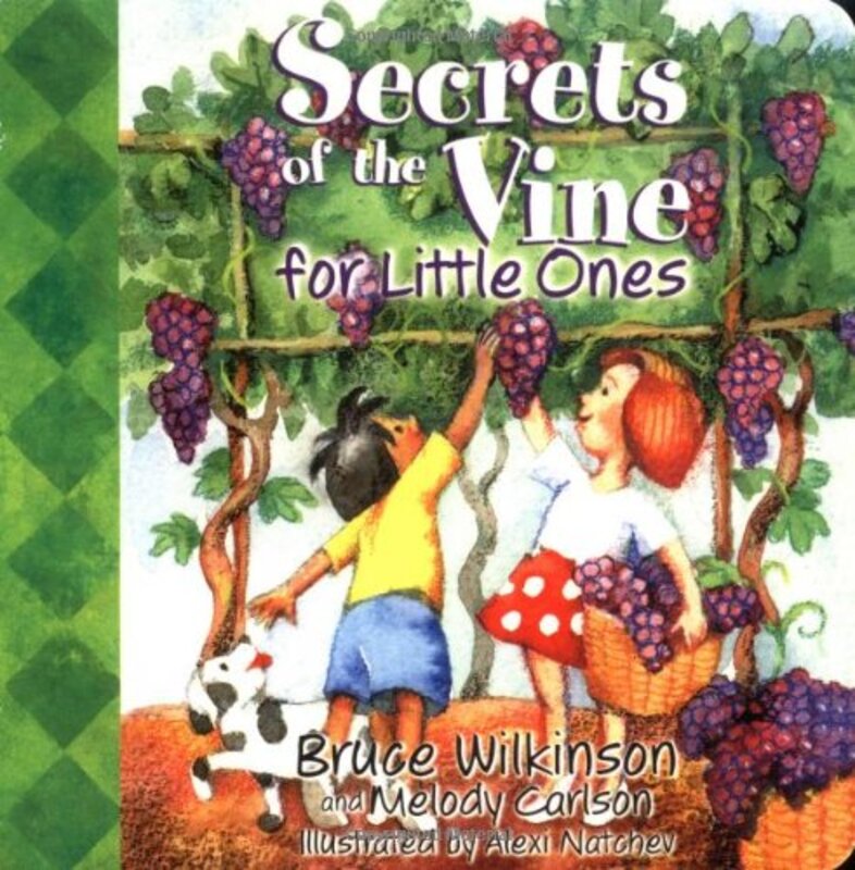 Book cover for "Secrets of the Vine for Little Ones" by Melody Carlson