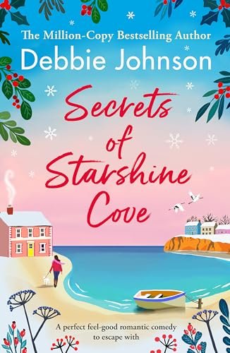 Book cover for "Secrets of Starshine Cove" by Debbie Johnson