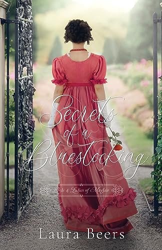 Book cover for "Secrets of a Bluestocking" by Laura Beers