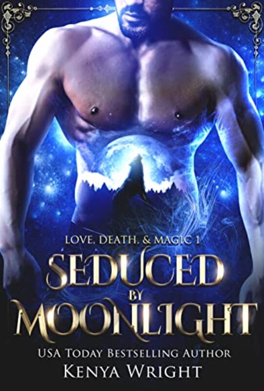 Book cover for "Seduced by Moonlight" by Kenya Wright