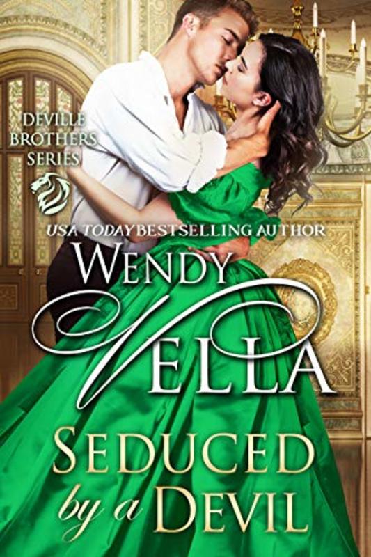 Book cover for "Seduced by a Devil" by Wendy Vella